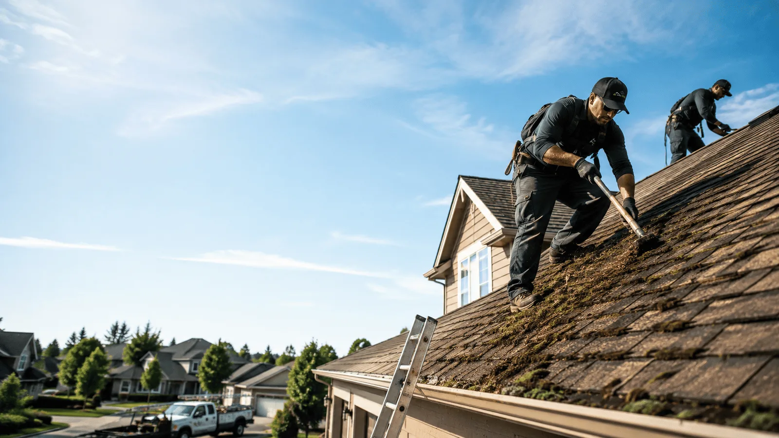 Roof Moss Removal in Dumont, IA near me